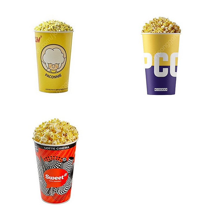 [최저가] CGV, 롯데시네마, 메가박스 매점--0