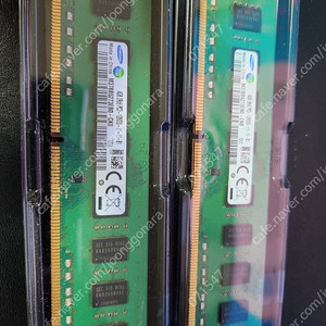 삼성 DDR3 12800U 4기가X2개=총8기가램 판매(반값택포 10000원)