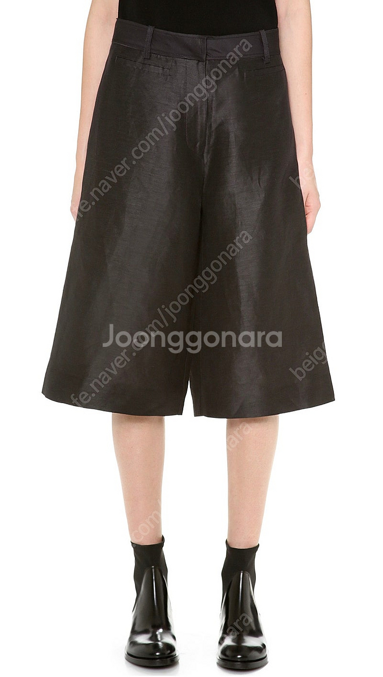 Acne studios 아크네 스튜디오 린넨 실크 버뮤...--0