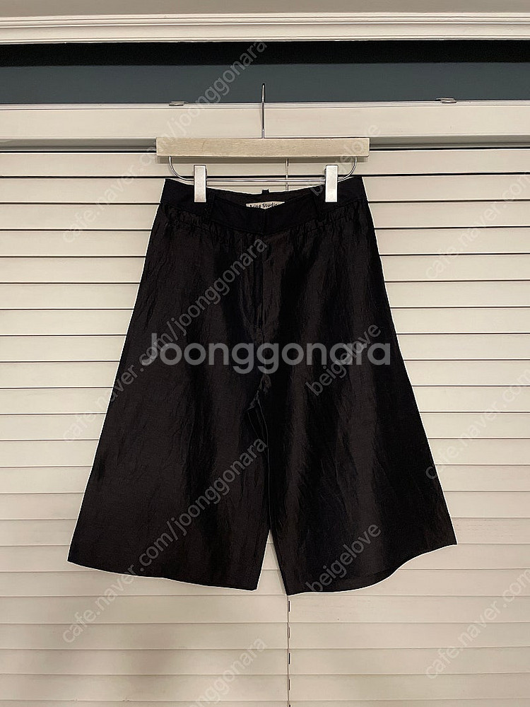 Acne studios 아크네 스튜디오 린넨 실크 버뮤...--4