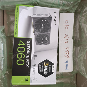 PNY GeForce RTX 4060 VERTO D6 8GB Dual 미개봉