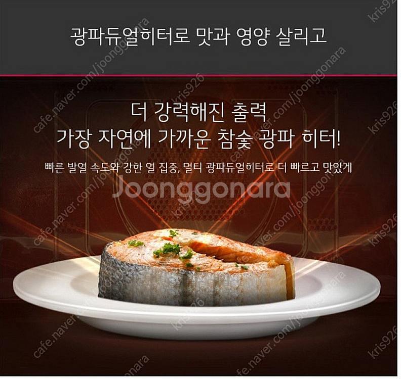 LG 디오스 광파오븐 32L 스모그 블랙--5