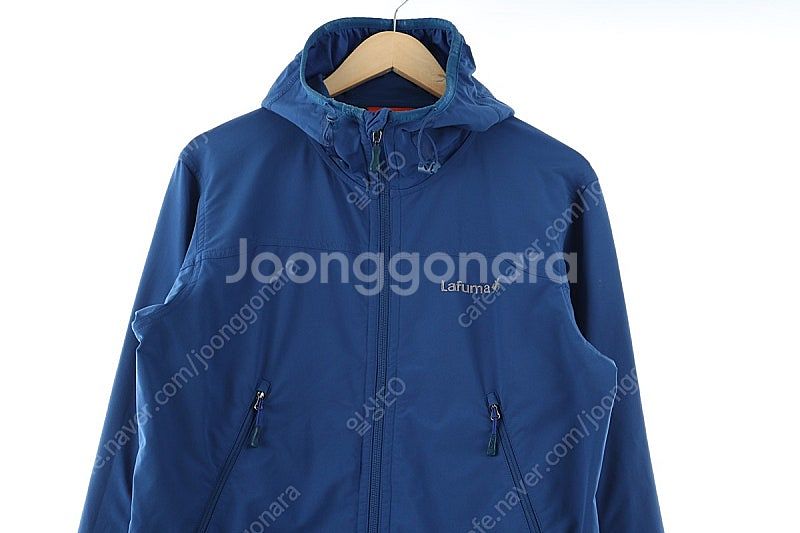 (L) 라퓨마 집업 바람막이 점퍼자켓 블루 폴리 올드스...--2