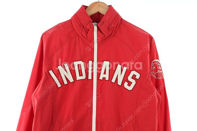 (M) MLB 엠엘비 집업 바람막이 점퍼자켓 레드 올드...--2