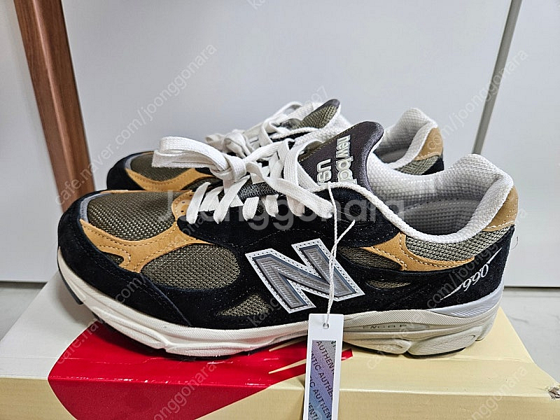 뉴발란스 990v3 블랙탄 265--5