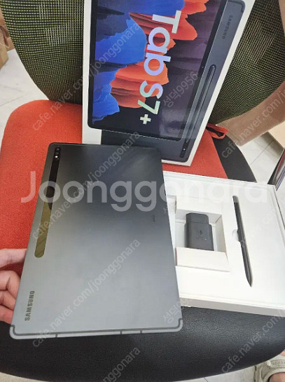 갤럭시탭s7플러스 256기가 셀룰러--3