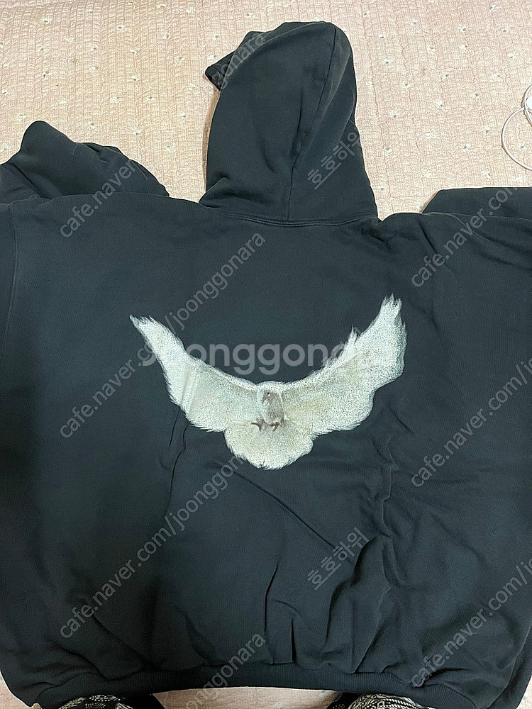 최저가)이지갭 도브 후드티 블랙 새상품 판매합니다--1