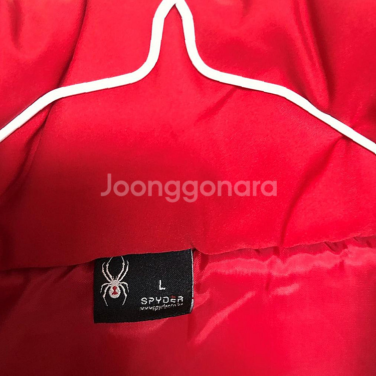 스파이더 남성 패딩조끼 100L 상태좋음--3