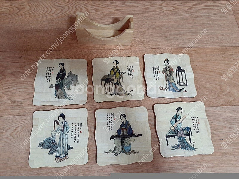 대나무 컵받침 새거입니다 해외여행 구매했습니다 편하게 ...--1