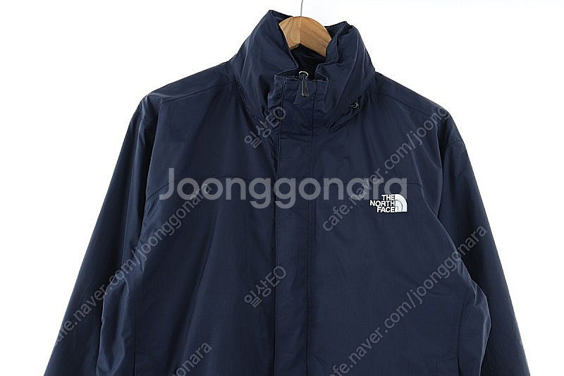 (L) 노스페이스 집업 바람막이 점퍼자켓 블루 나일론 ...--2