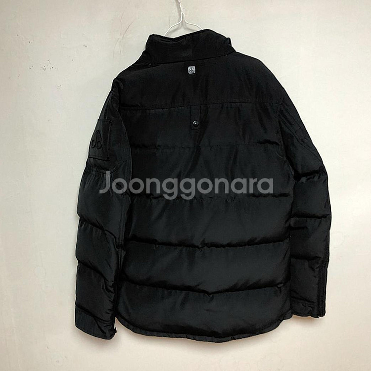 무스너클 남성 블랙 구스 패딩 100L 상태좋음--2