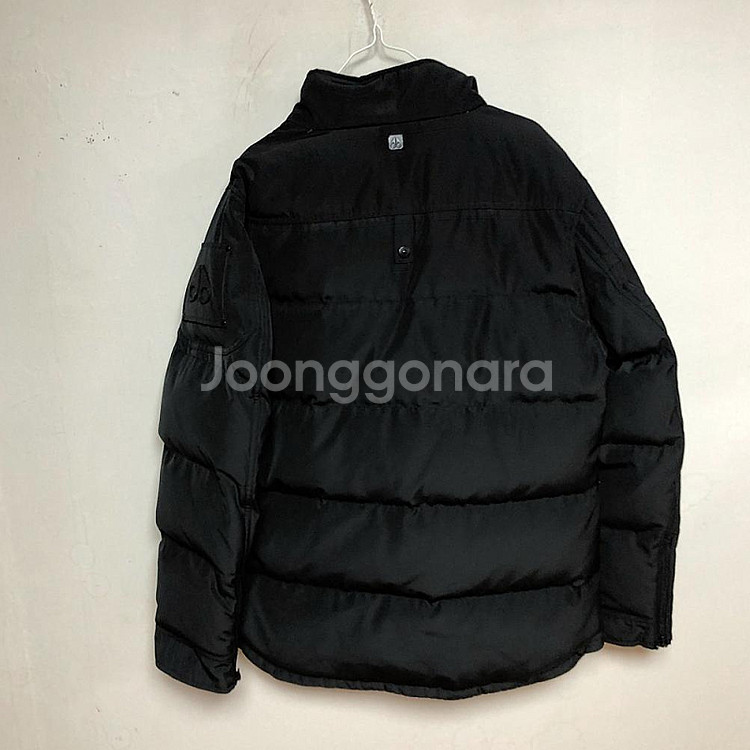 무스너클 남성 블랙 구스 패딩 100L 상태좋음--2