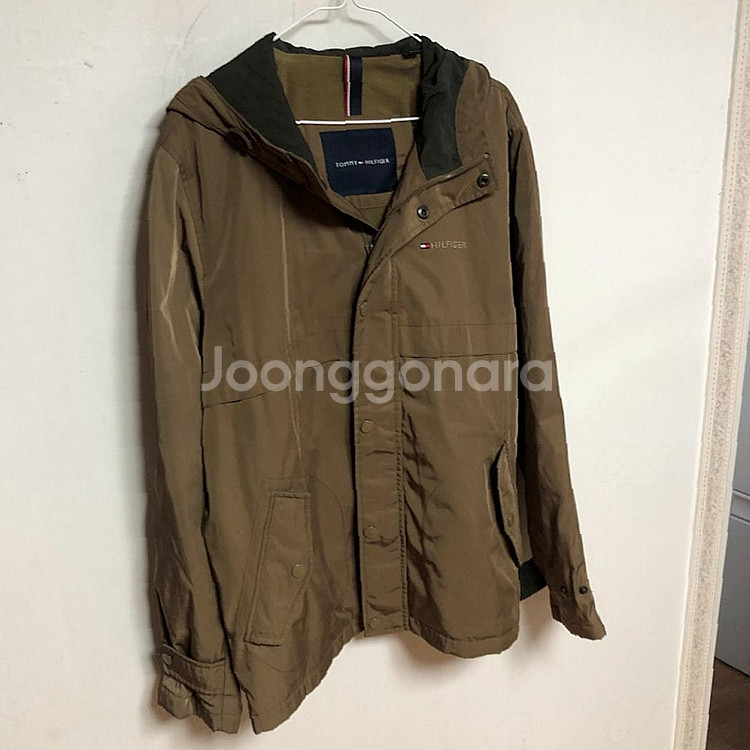 타미힐피거 남성 후드자켓 100L 상태좋음--1