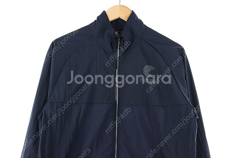 (L) 험멜 집업 바람막이 점퍼자켓 네이비 경량 올드스...--2