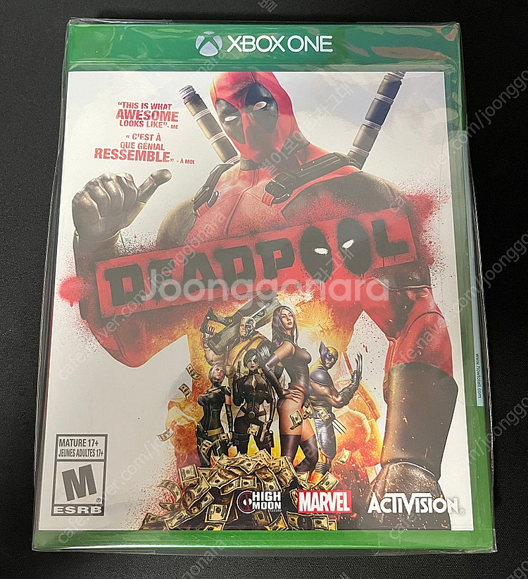 XBOX 데드풀 미개봉 엑박 타이틀--0
