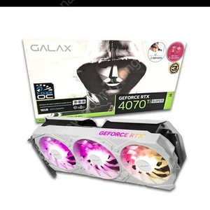 [미개봉] GALAX 지포스 RTX 4070 Ti SUPER EX GAMER WHITE OC