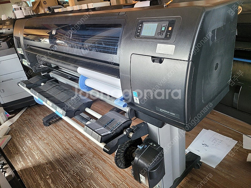 hp z6200 60인치 플로터 , 정품 잉크 사용, ...--0