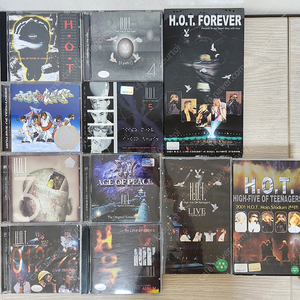 H.O.T. CD, 콘서트 테이프, 팬클럽 굿즈 등