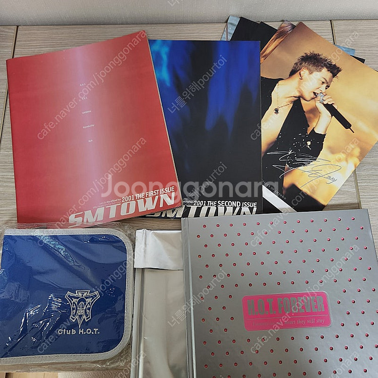 H.O.T. CD, 콘서트 테이프, 팬클럽 굿즈 등--1