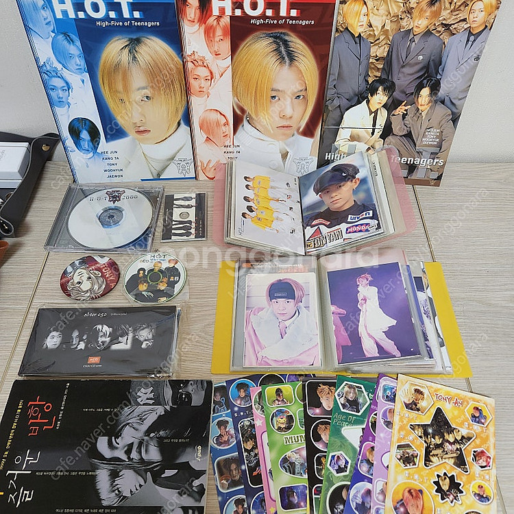 H.O.T. CD, 콘서트 테이프, 팬클럽 굿즈 등--2