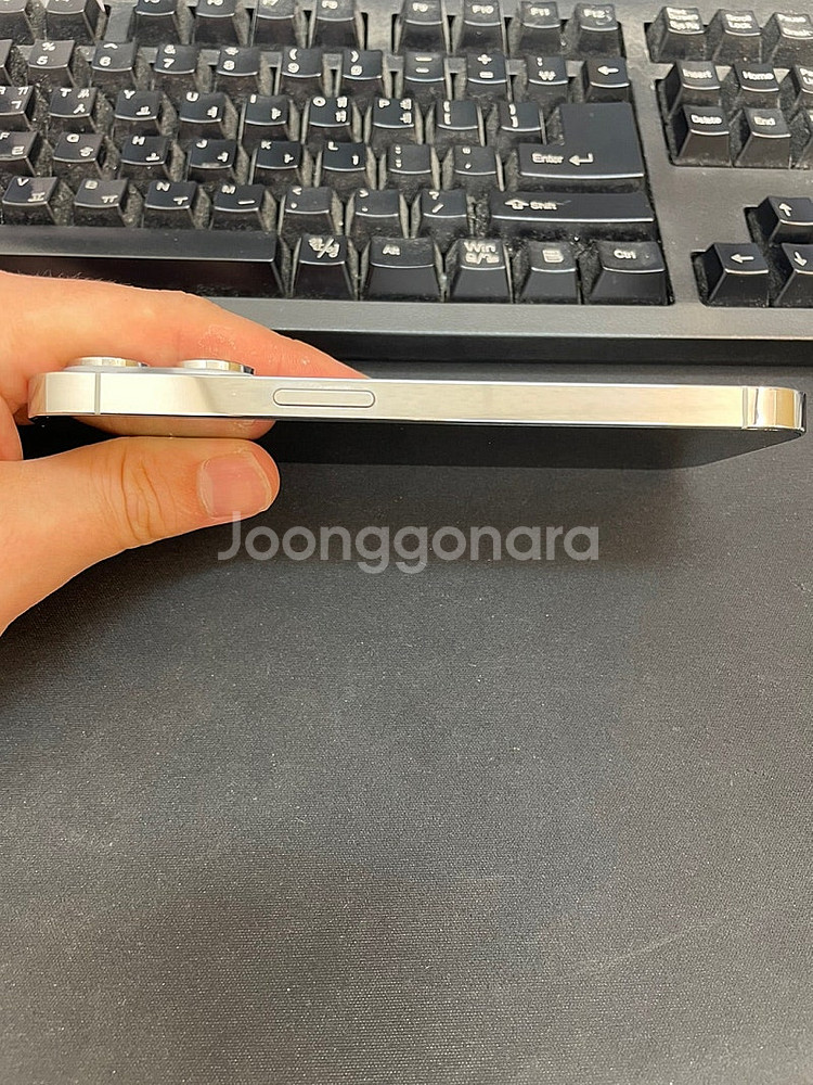 아이폰14프로 실버 256GB 배터리90% 상태좋은 중...--5