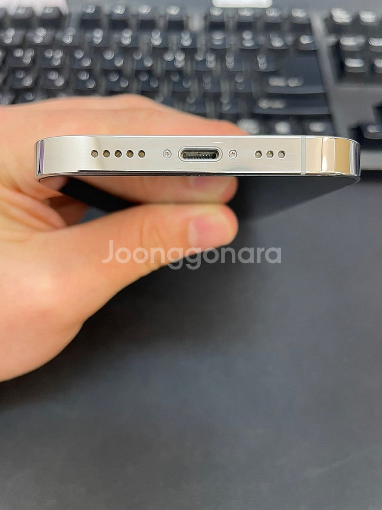 아이폰14프로 실버 256GB 배터리90% 상태좋은 중...--6