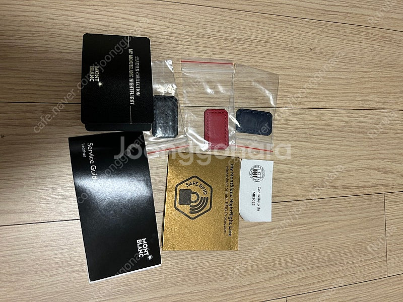 몽블랑 백팩(백화점정품, 개런티카드 등 보유)--2