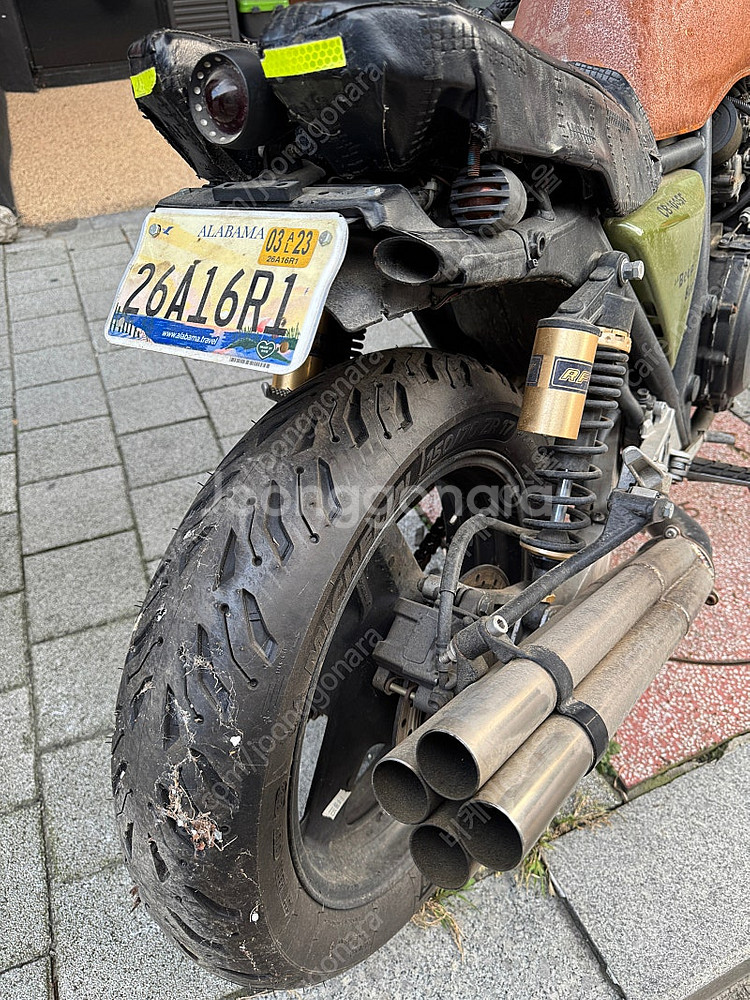 혼다 cb400 sf 커스텀 부품차--4