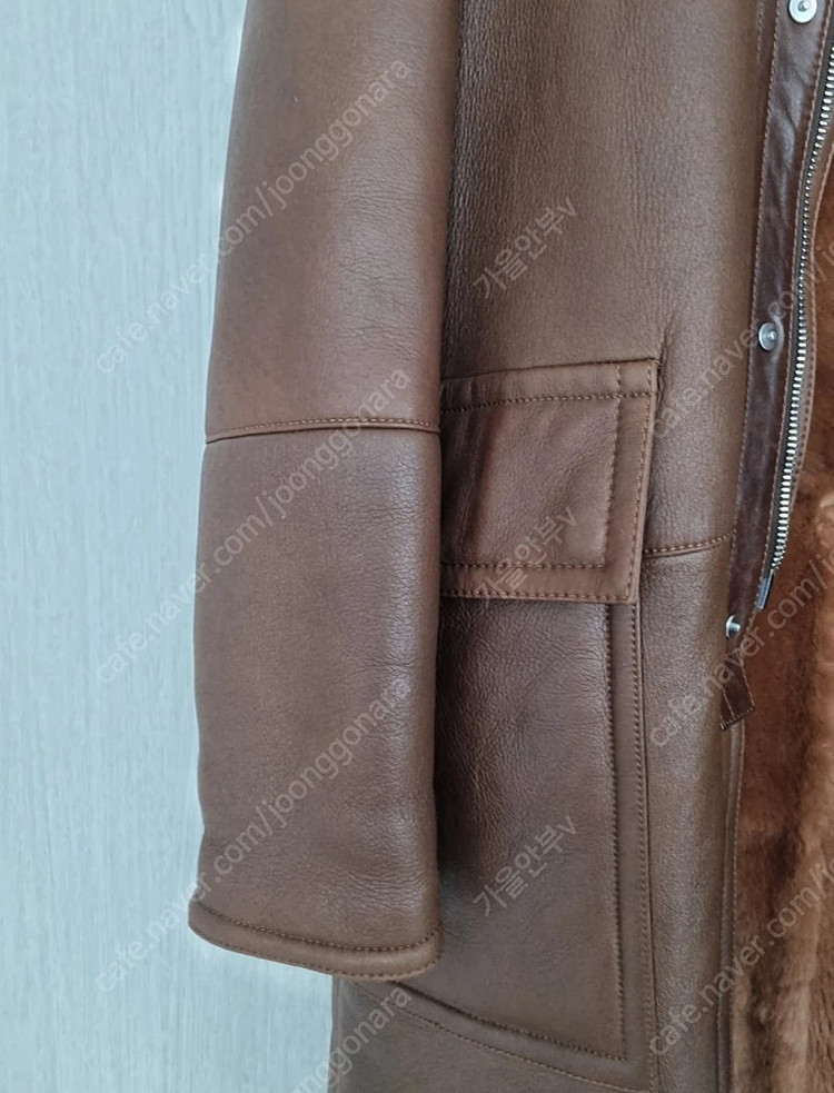 한섬 팸셀 솔리드옴므 무스탕 남자 95~100사이즈--1