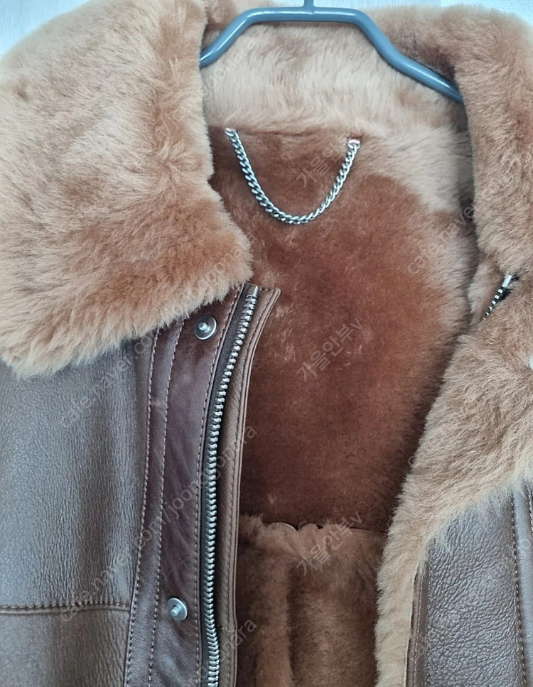 한섬 팸셀 솔리드옴므 무스탕 남자 95~100사이즈--2