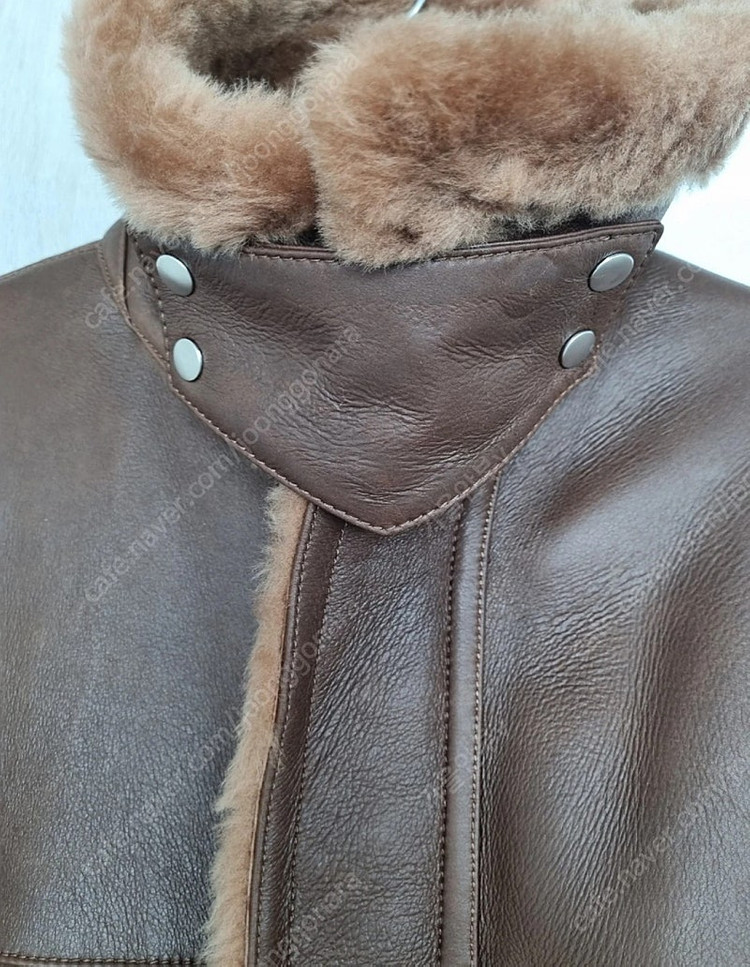 한섬 팸셀 솔리드옴므 무스탕 남자 95~100사이즈--6