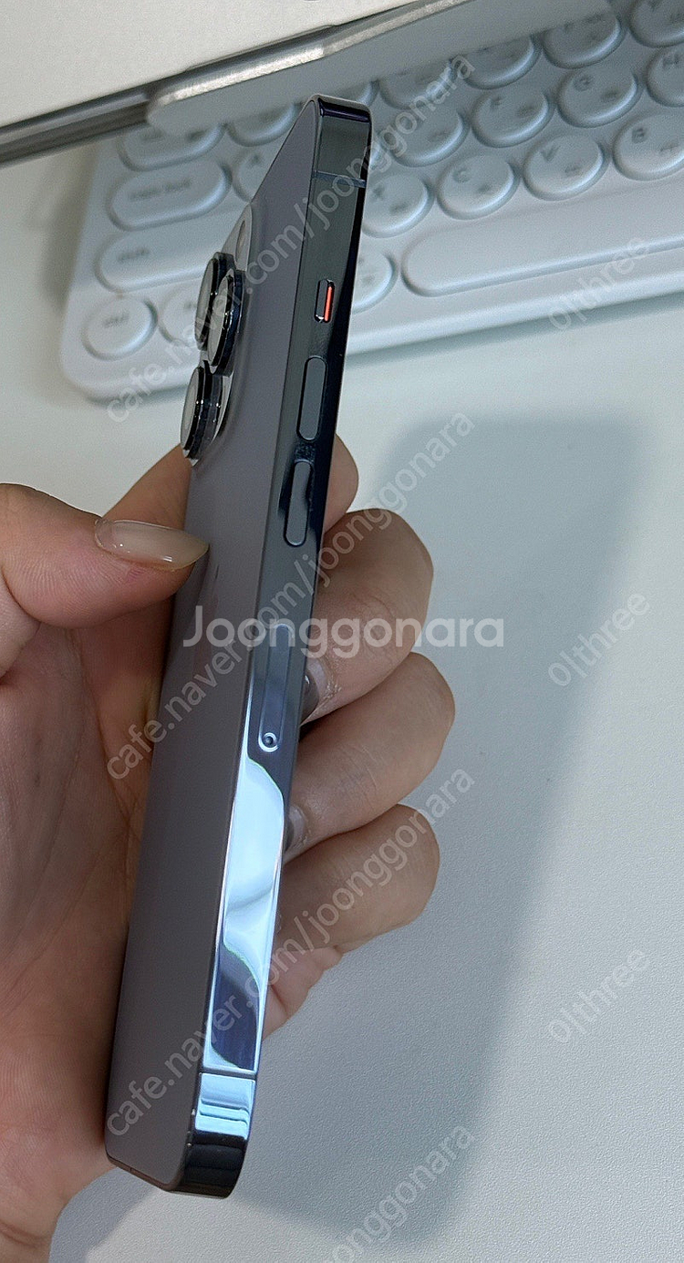 아이폰13프로 시에라블루 128GB 배터리100%--2