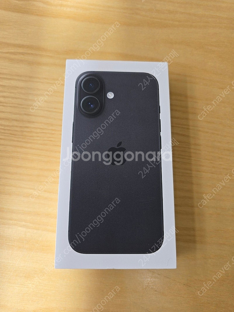 아이폰16블랙128gb 자급제미개봉판매합니다--0