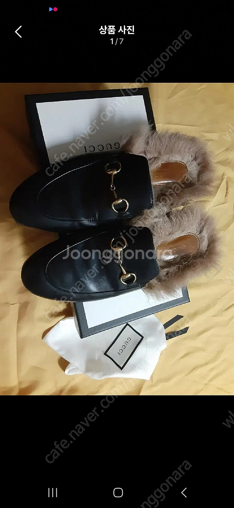 구찌 홀스빗 퍼 블로퍼 37.5. 넘버프로젝트 헤드투토--0