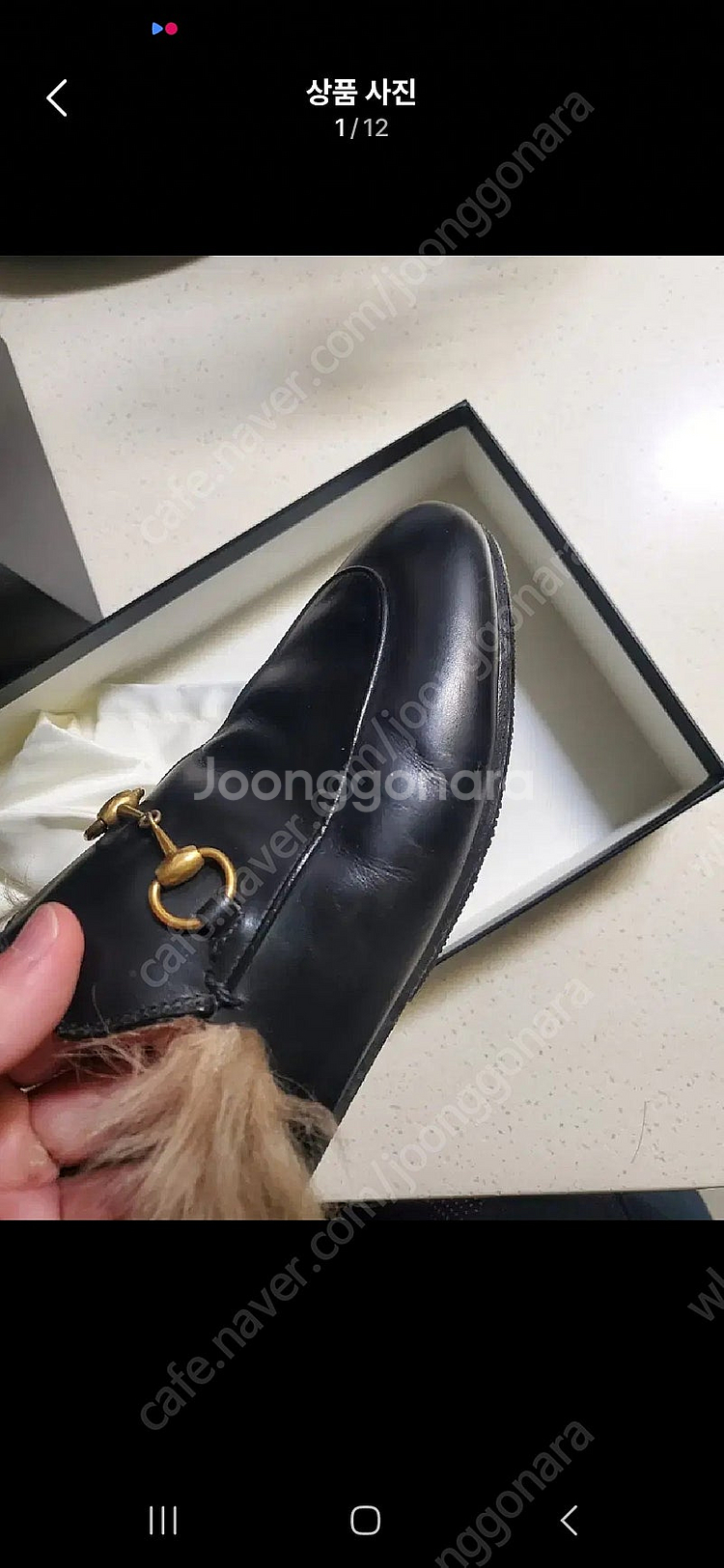 구찌 홀스빗 퍼 블로퍼 37.5. 넘버프로젝트 헤드투토--4