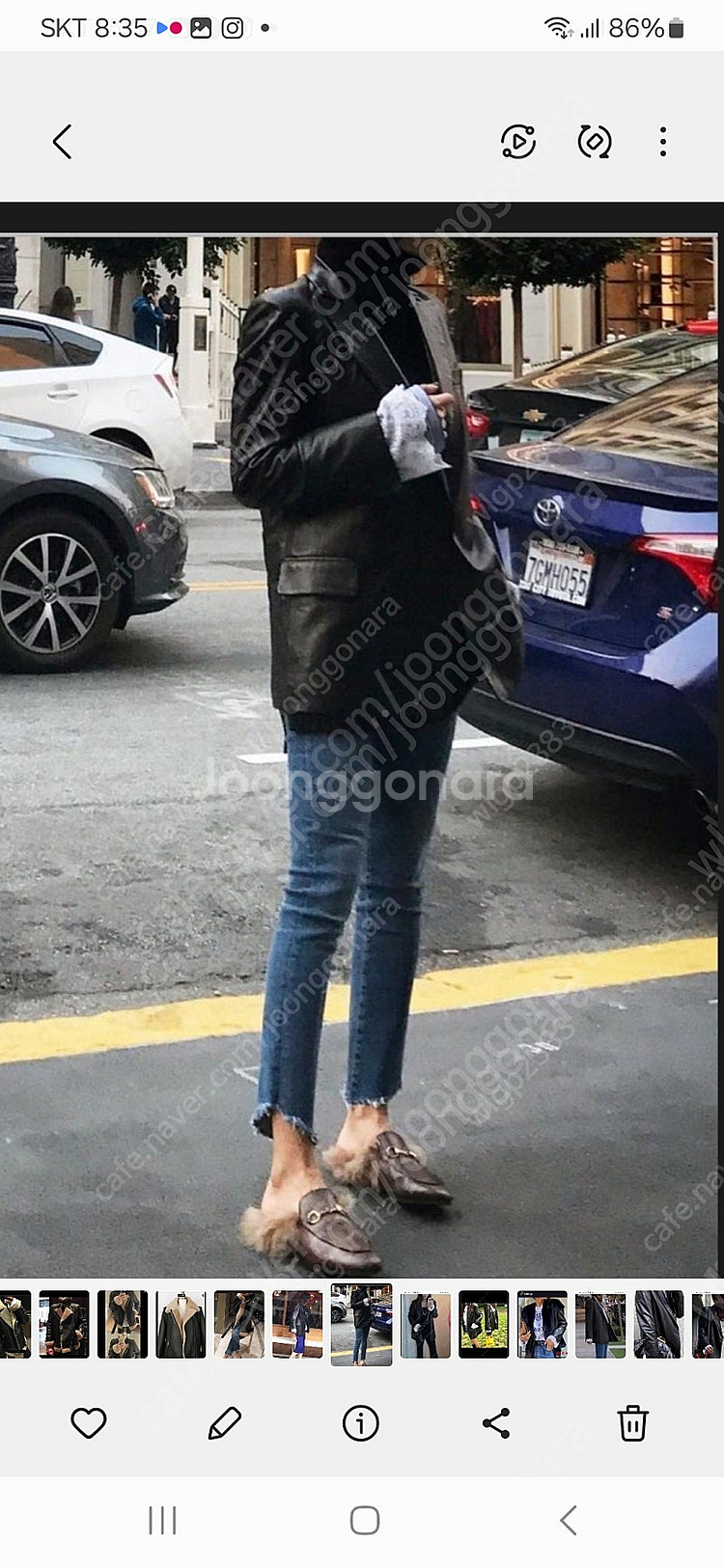 구찌 홀스빗 퍼 블로퍼 37.5. 넘버프로젝트 헤드투토--9