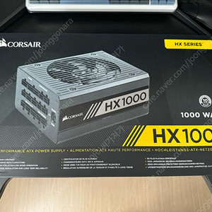 커세어 hx1000(1000w) 플레티넘 파워