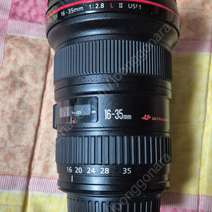 EF 16-35mm II 중고렌즈 팝니다