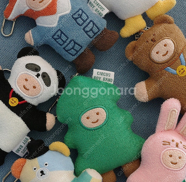 cbb 플러피 블라인드 박스 키링 서커스보이밴드--0