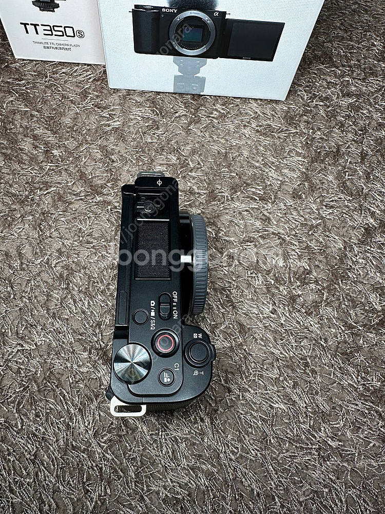 SONY ZV E10 본품 . GODOX TT350 플...--2