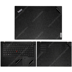 T480s 가죽스킨 & 올레포빅 액정 필름