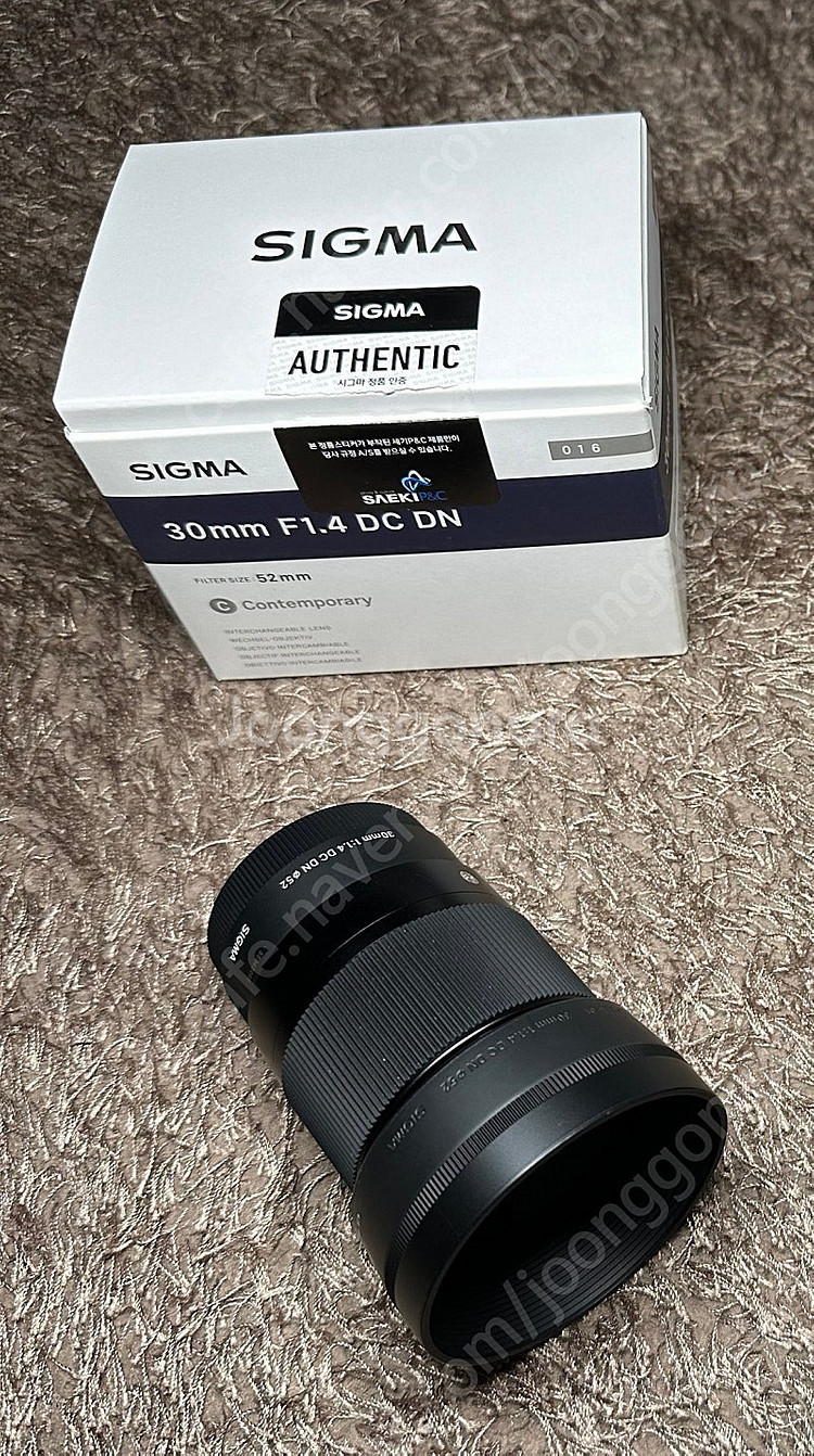 SIGMA 시그마 30MM SONY E 마운트 (신품급...--0