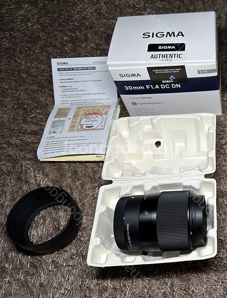 SIGMA 시그마 30MM SONY E 마운트 (신품급...--4