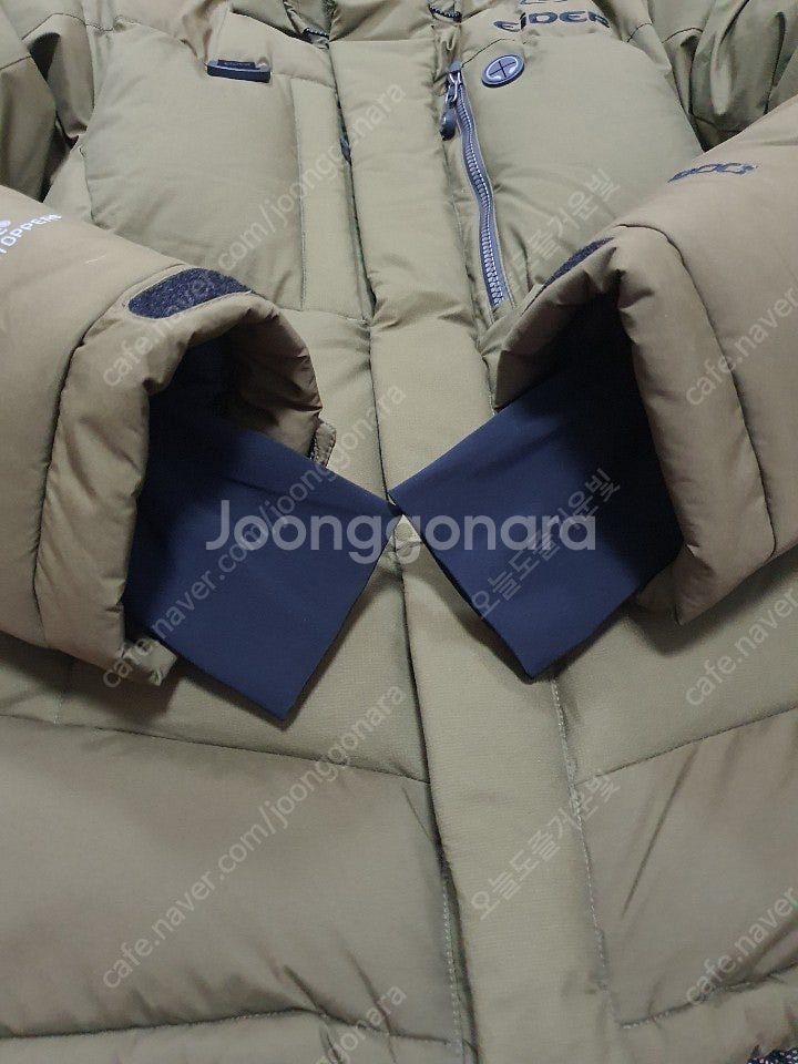 아이더 히말라야 캄피로 구스다운 패딩 자켓 카키 M 9...--1