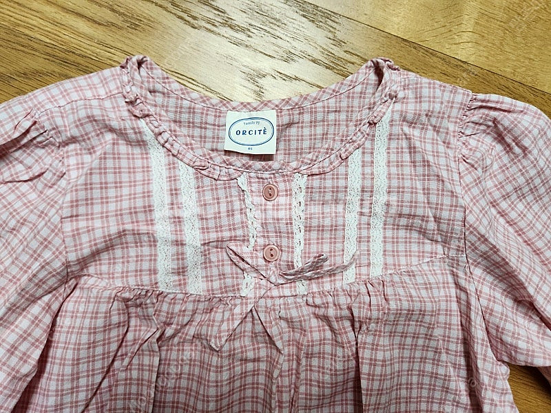 오르시떼 여아 잠옷 85사이즈 3종--3