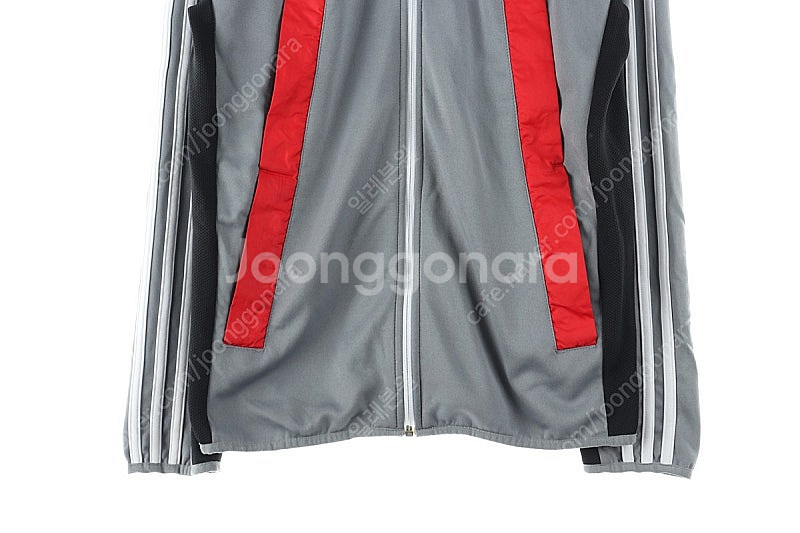 (2XL) 아디다스 집업져지 트랙탑 빅사이즈 그레이 삼...--3