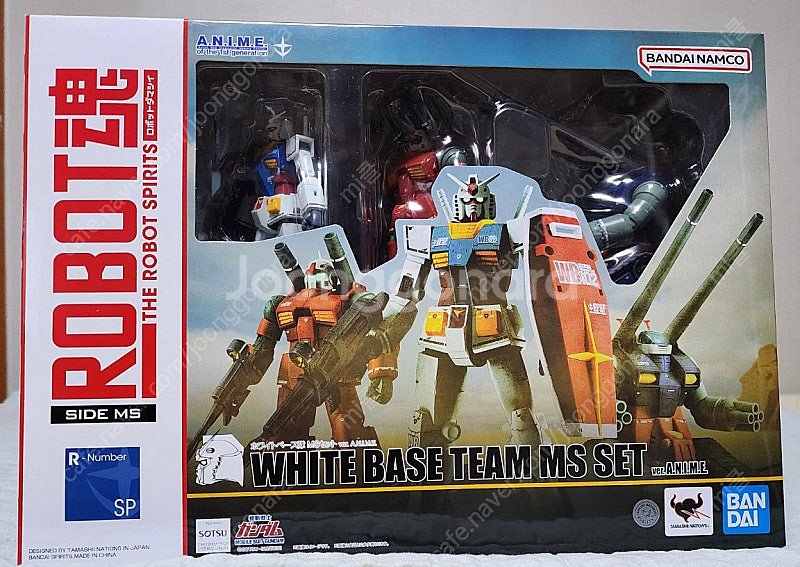 로봇혼 ANIME 화이트 베이스 TEAM MS SET(...--0