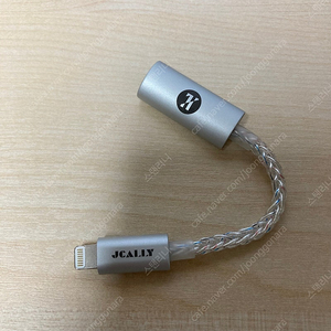 택포) jcally jm7 아이폰 라이트닝 dac 꼬다리 3.5mm 팝니다.