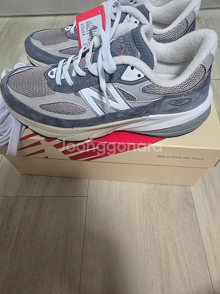뉴발란스 U990GR6 LIGHT GRAY 250사이즈...--1