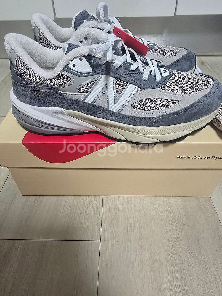 뉴발란스 U990GR6 LIGHT GRAY 250사이즈...--2